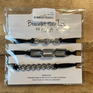 Maya J Jewelry, bracelet hair ties